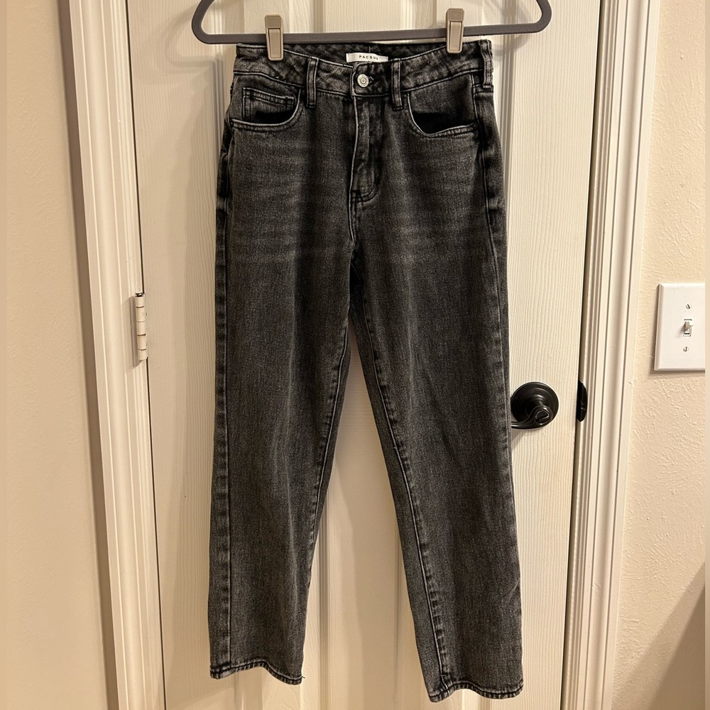 Black Pacsun Mom Jeans